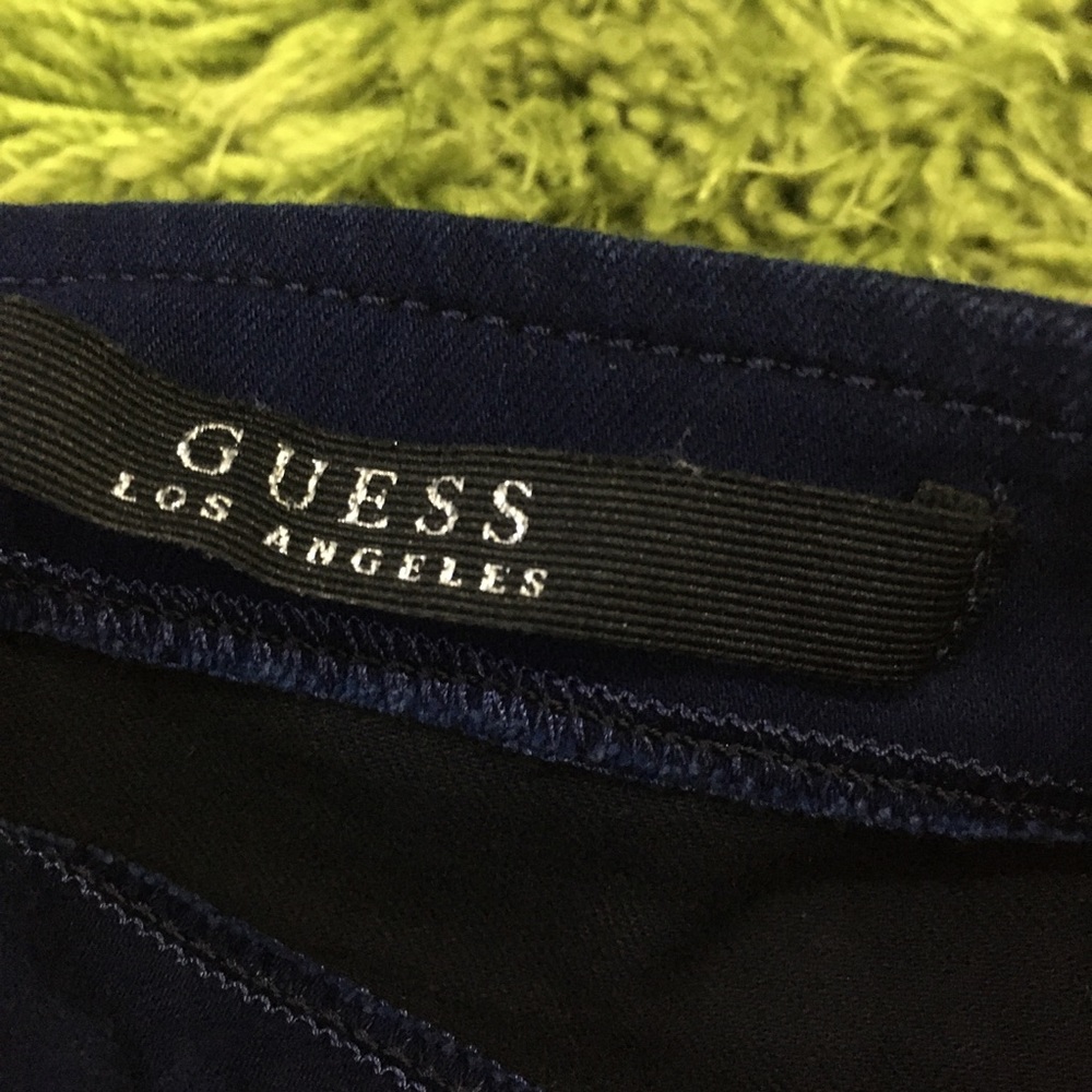 GUESS Off The Shoulder Mini Dress Women's Sz 6 - Picture 7 of 12